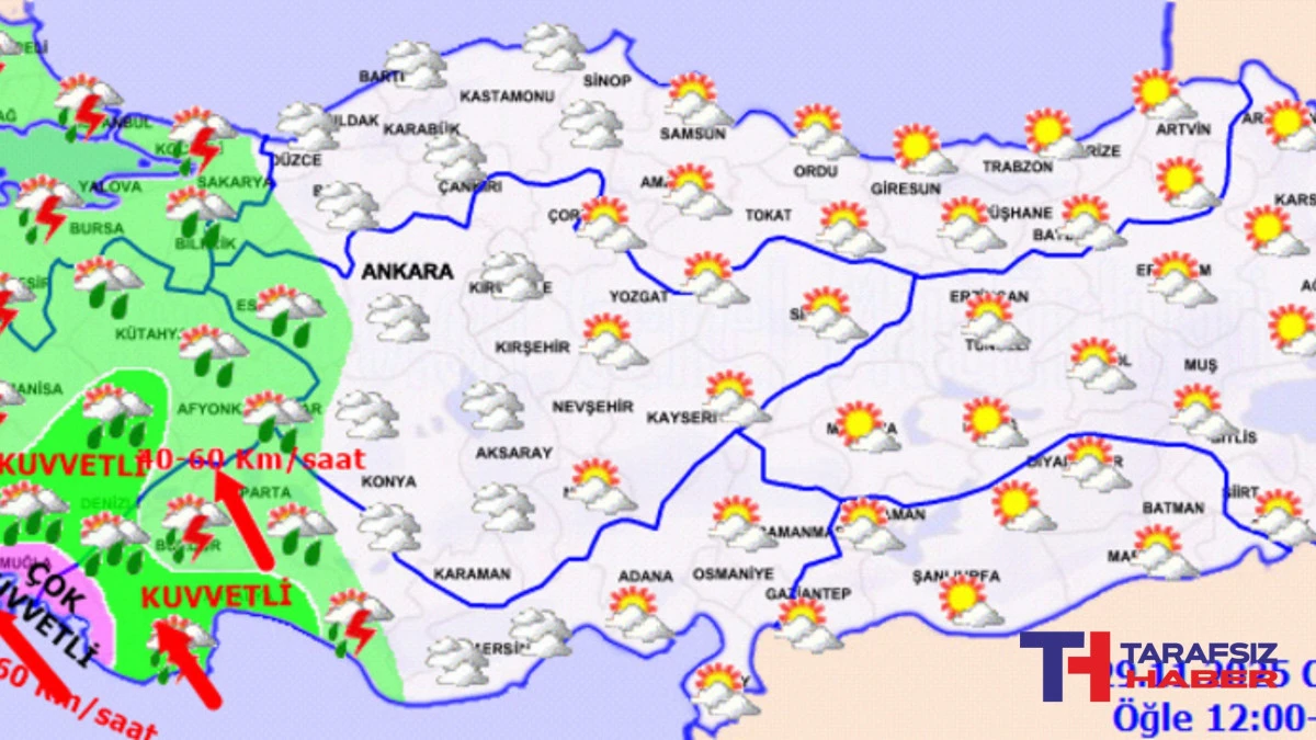 Kış geri dönüyor: Sağanak, fırtına, kar uyarısı