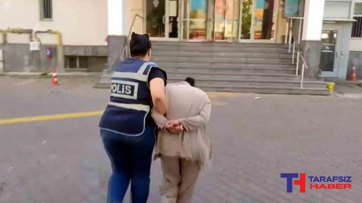 75 yıl kesinleşmiş cezası bulunan kadın polisten kaçamadı