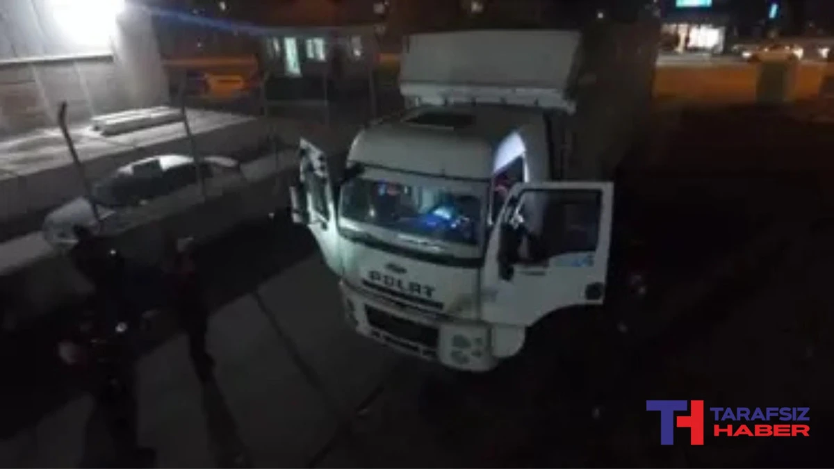 Başkentte tıra uyuşturucu operasyonu