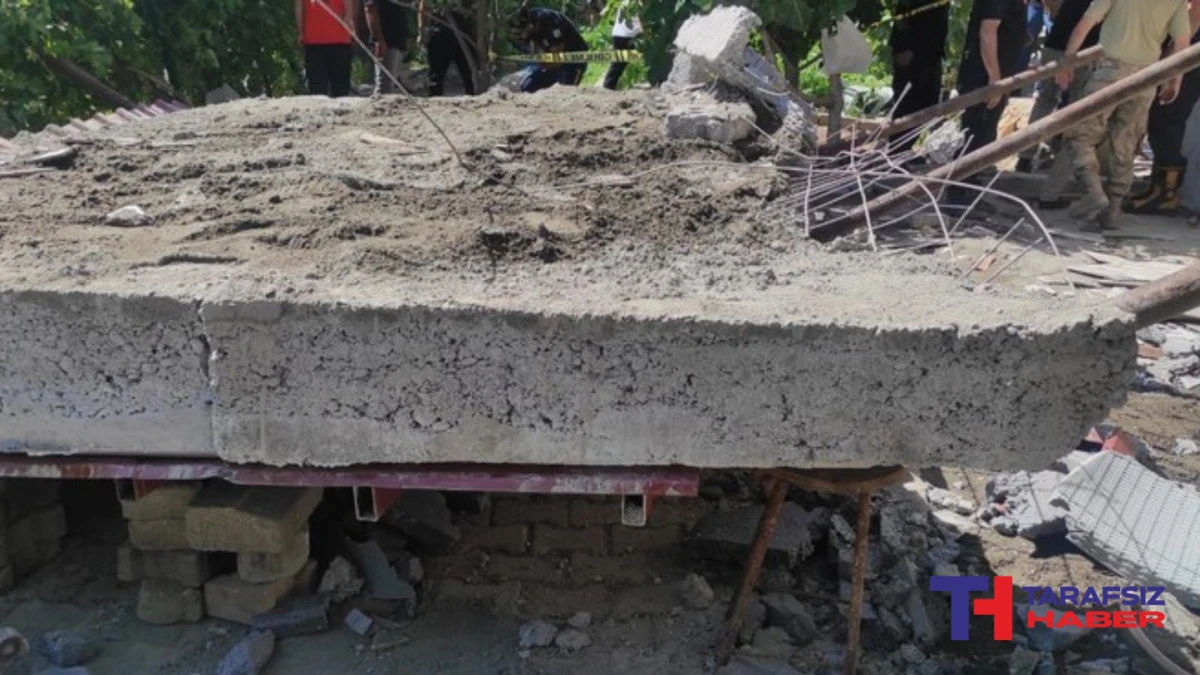 Batman'da evin beton sundurmasının çökmesi sonucu 4 kişi öldü, 6 kişi yaralandı