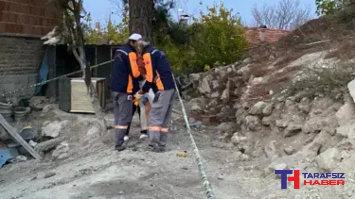 Belediyenin kazı çalışmasında insan kemikleri bulundu