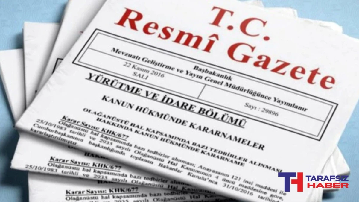 Cumhurbaşkanı Erdoğan'ın imzasıyla yeni atama kararları Resmi  Gazete'de!
