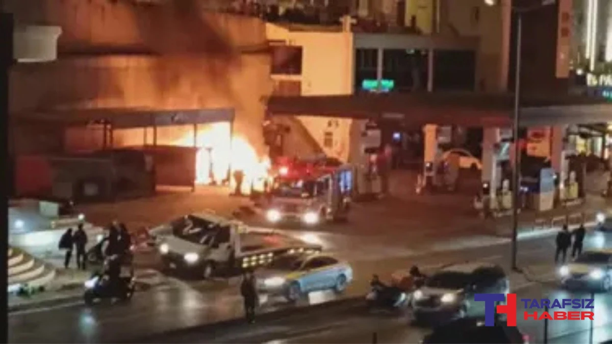 Esenyurt'ta akaryakıt istasyonunda faciadan dönüldü