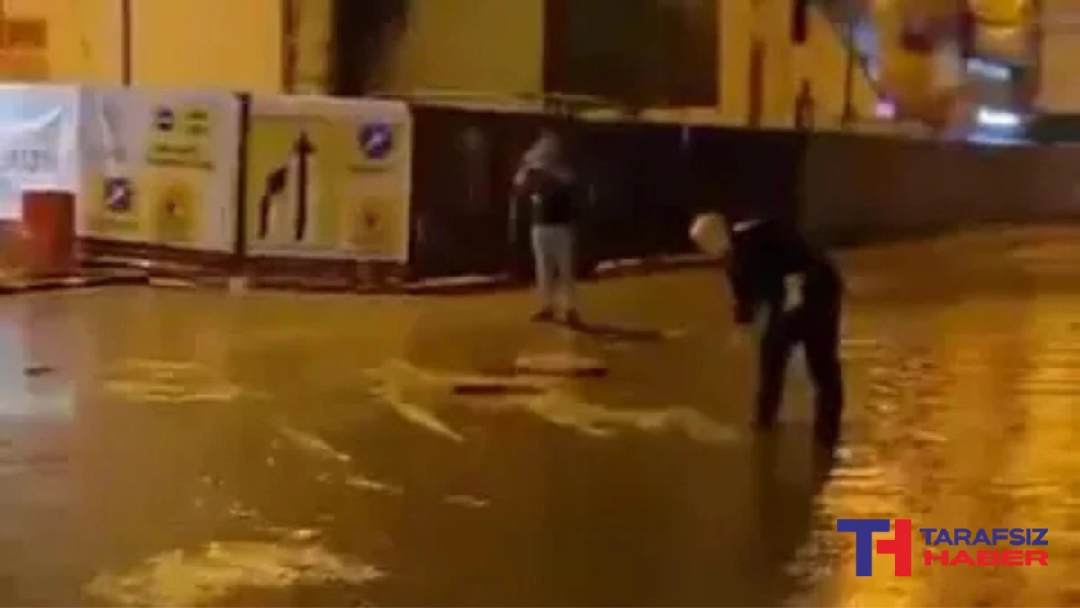 Hatay'ı sağanak vurdu