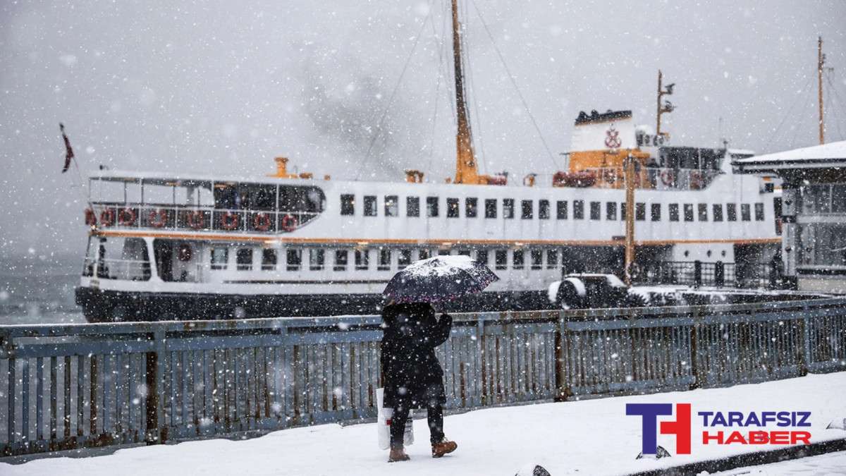 İstanbul'da Kar Başladı, Alarm Durumuna Geçildi