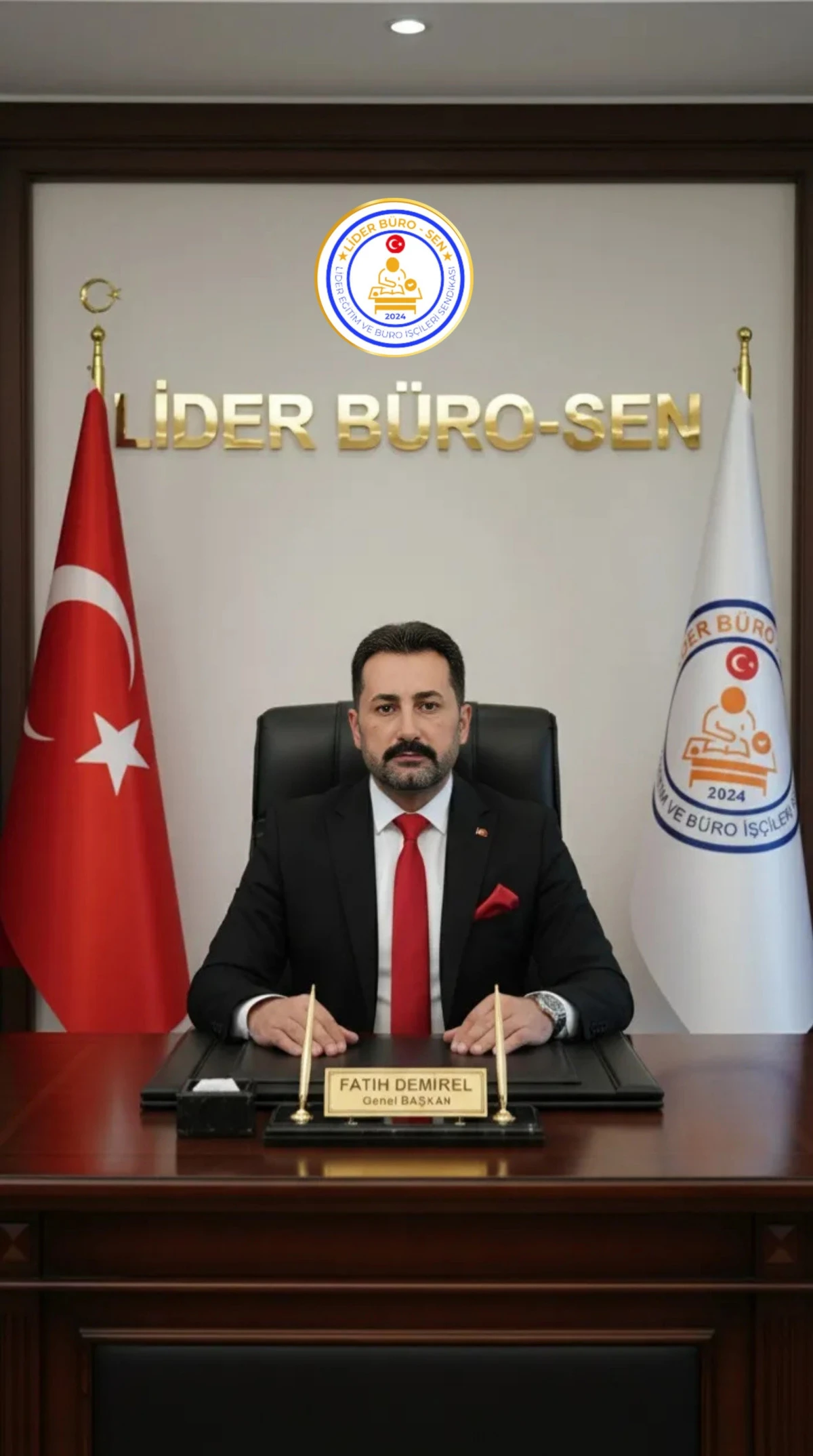 Lider B&uuml;ro-Sen Genel Başkanı Fatih Demirel: &ldquo;Eğitimde Şiddet Toplumsal Bir Alarmdır&rdquo;