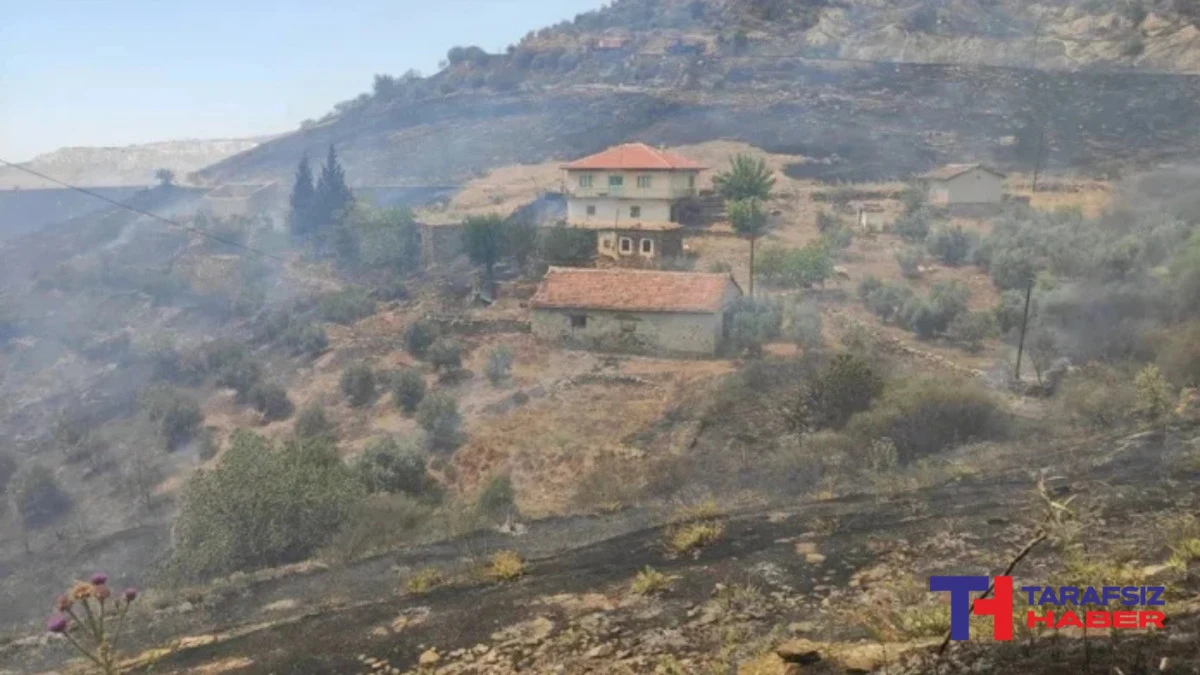 Manisa Yangını Uşak’a Sıçradı: 21 Ev Boşaltıldı