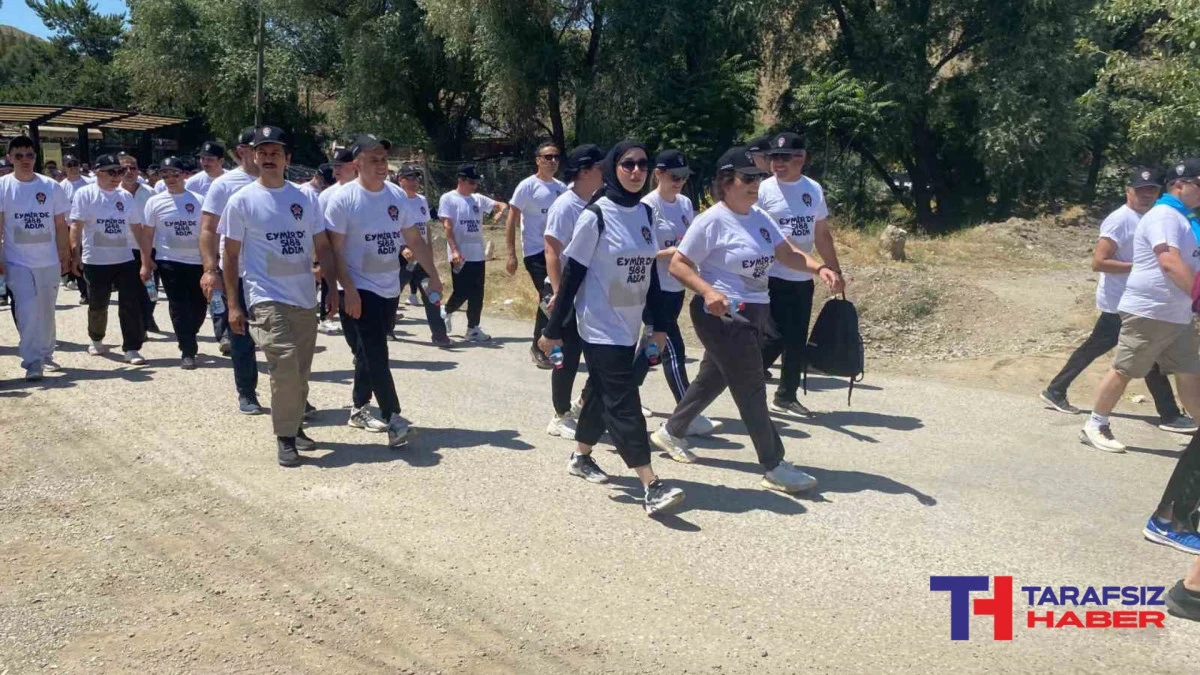 Özel güvenlikler, Özel Güvenlik Günü ve Haftası’nı Eymir’de yürüyerek kutladı