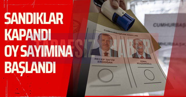 Sandıklar kapandı, oy sayımına başlandı