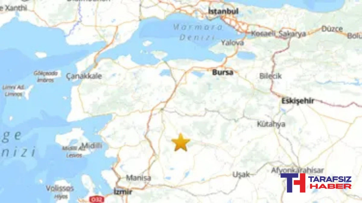 Sındıgı'da 3.8 büyüklüğünde deprem