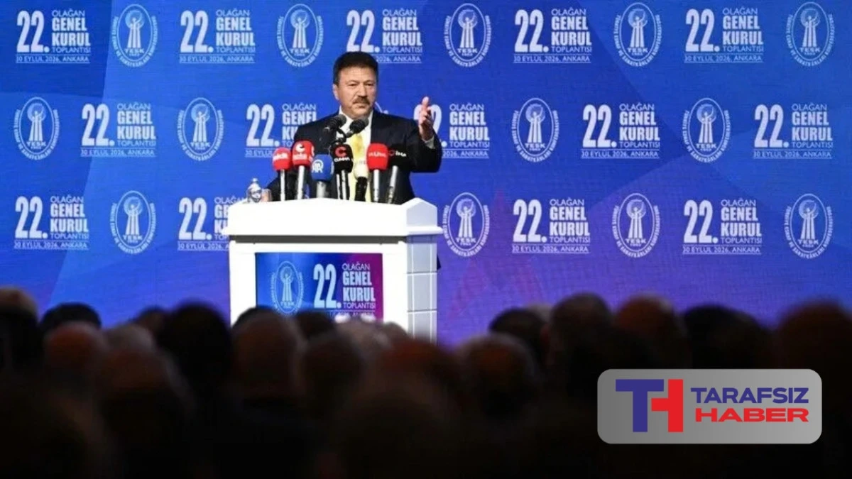 TESK Başkanlığına Mehmet Yiğiner Se&ccedil;ildi 