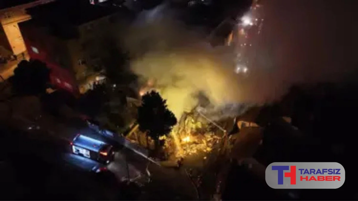 &Uuml;sk&uuml;dar'da gece yarısı yangın paniği